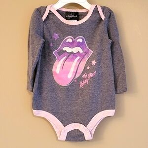 The Rolling Stones long sleeve onesie/bodysuit